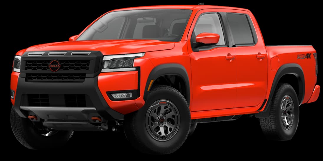 Crew Cab PRO-4X 4x4 in Afterburn Orange