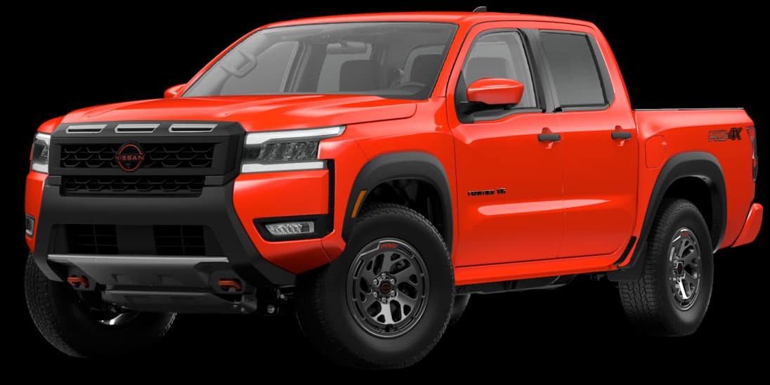 Crew Cab PRO-4X 4x4 in Afterburn Orange